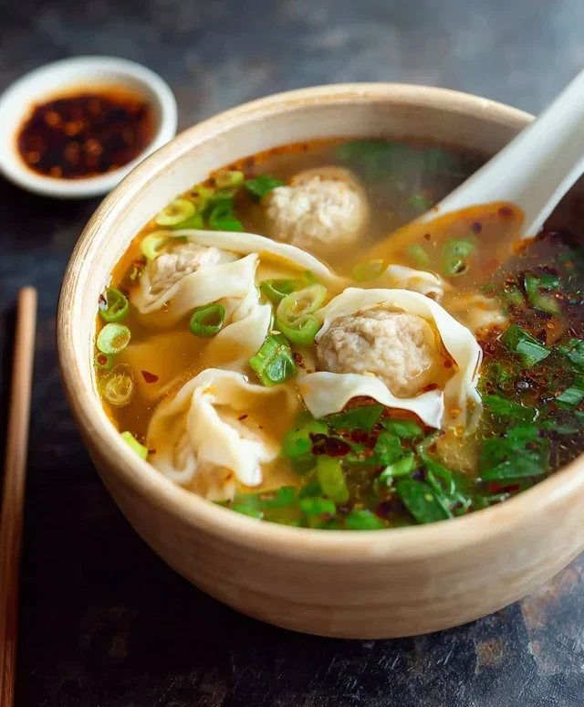 Naked Wonton Soup
