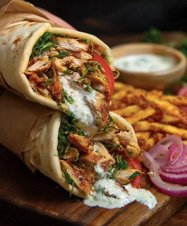 Chicken Shawarma Wrap
