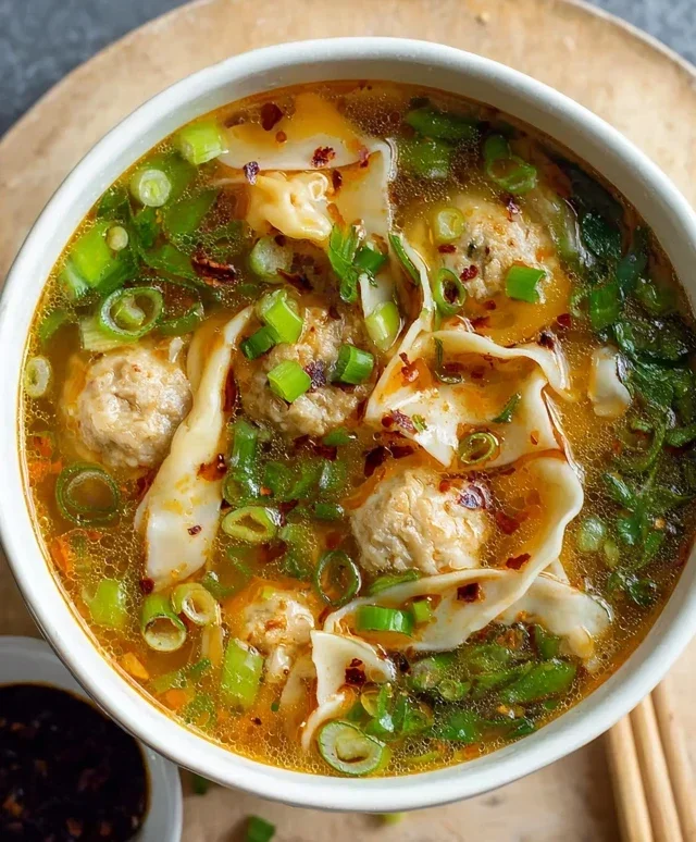 Naked Wonton Soup