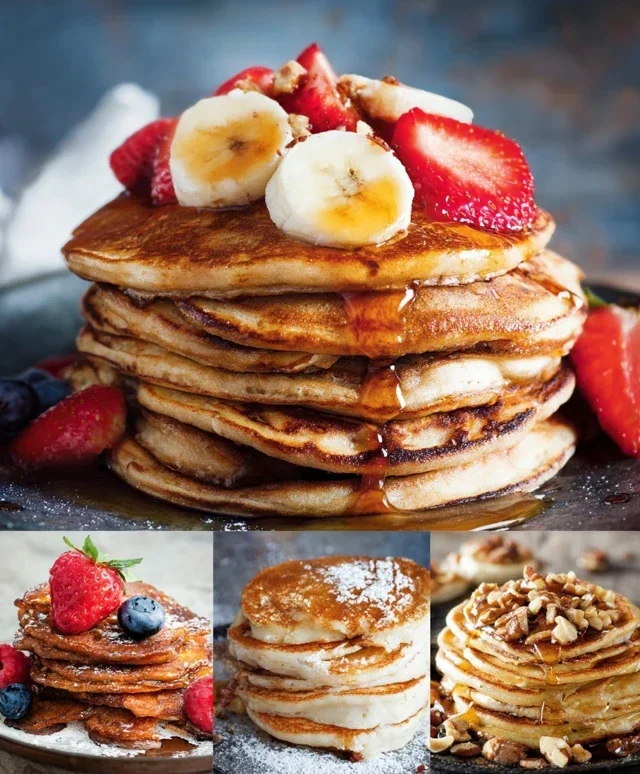 PART 1 – Healthy Breakfast – 6 easy-to-make healthy and delicious PANCAKE RECIPES
