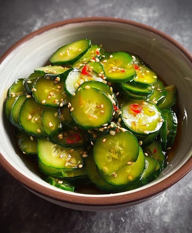 Easy Asian Cucumber Salad