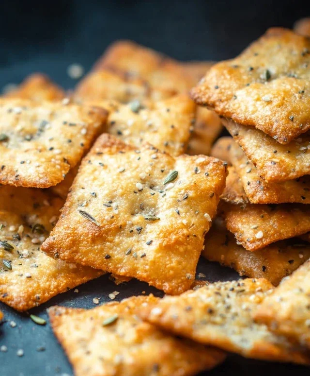 Keto Crackers (2 ingredients!)