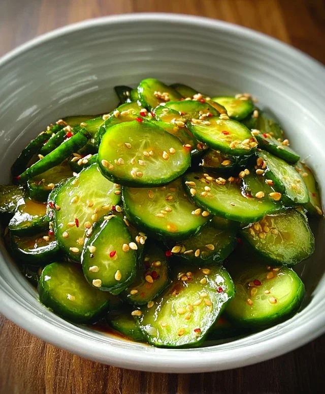 Easy Asian Cucumber Salad