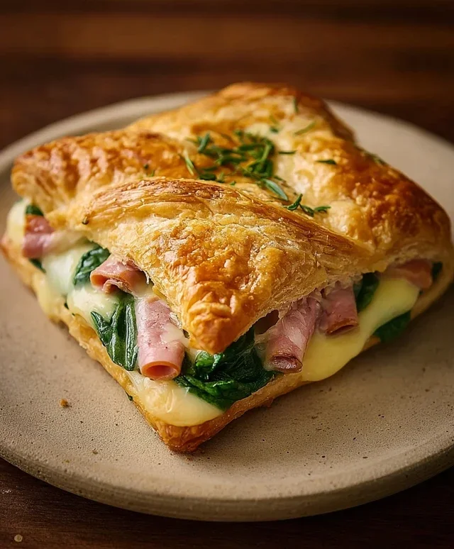 Beef Beef Ham and Cheese with Spinach