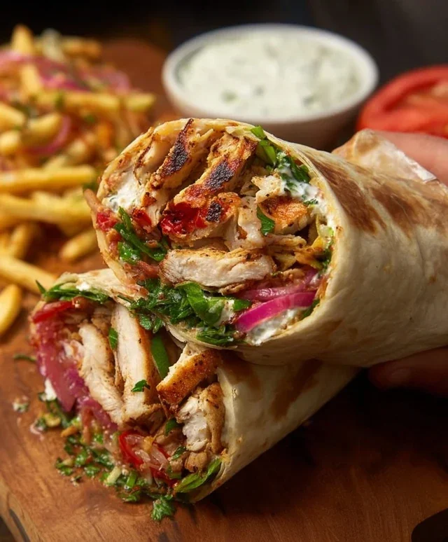Chicken Shawarma Wrap