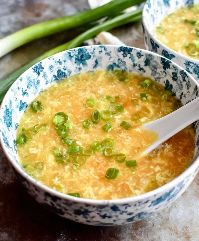 Homemade Egg Drop Soup (Keto & Gluten Free)
