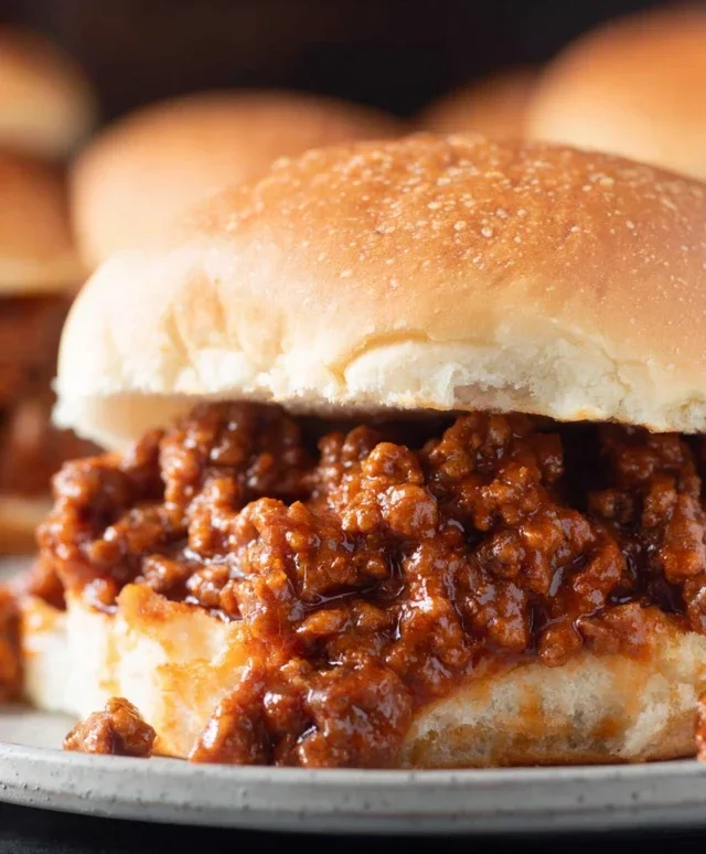 Homemade Sloppy Joe Recipe