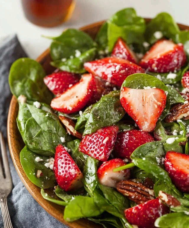Spinach Strawberry Salad