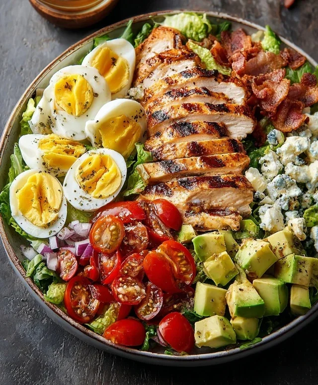 Pnon-non-non-alcoholic alternativeic non-alcoholic aleo Grilled Chicken Cobb Salad