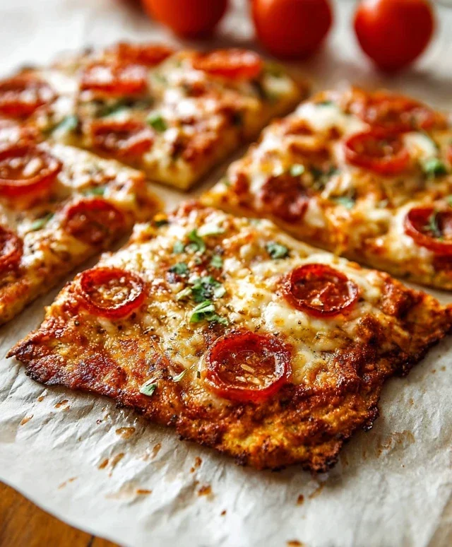 Chicken Crust Pizza (Easy Low Carb Recipe)
