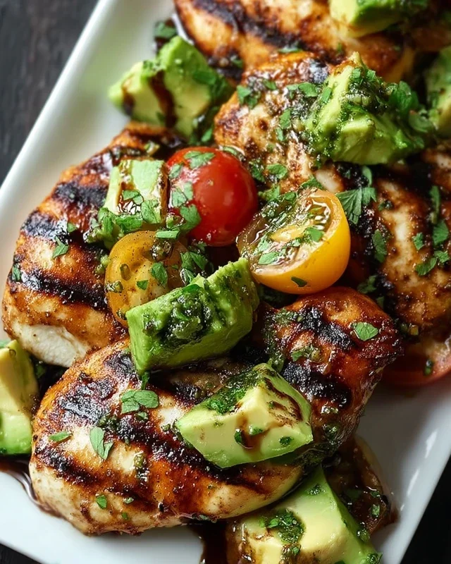 Grilled California Avocado Chicken Recipe