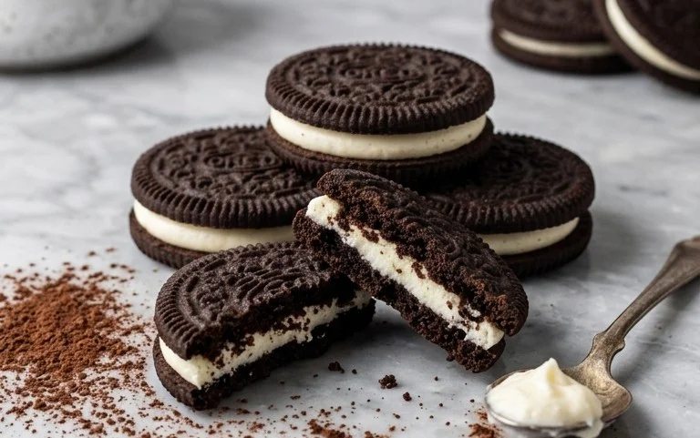 Homemade Oreo Cookies