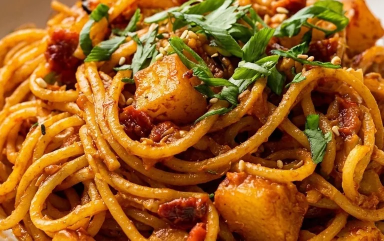 Spicy Potato Noodles