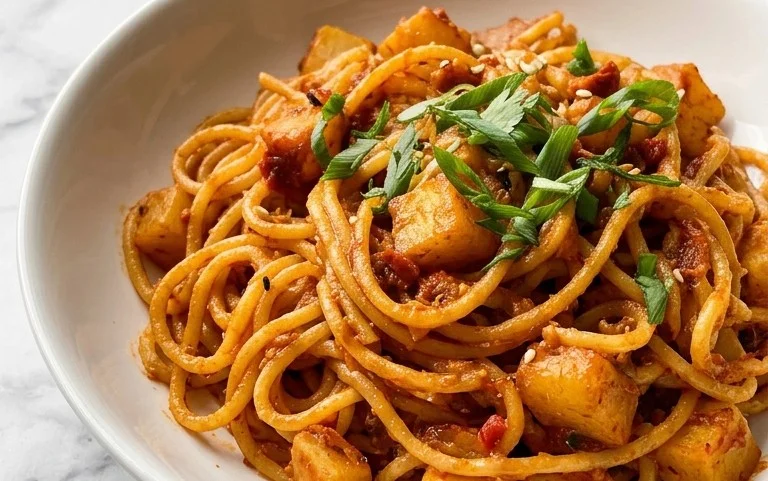 Spicy Potato Noodles
