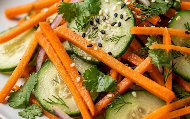 Cucumber Carrot Salad