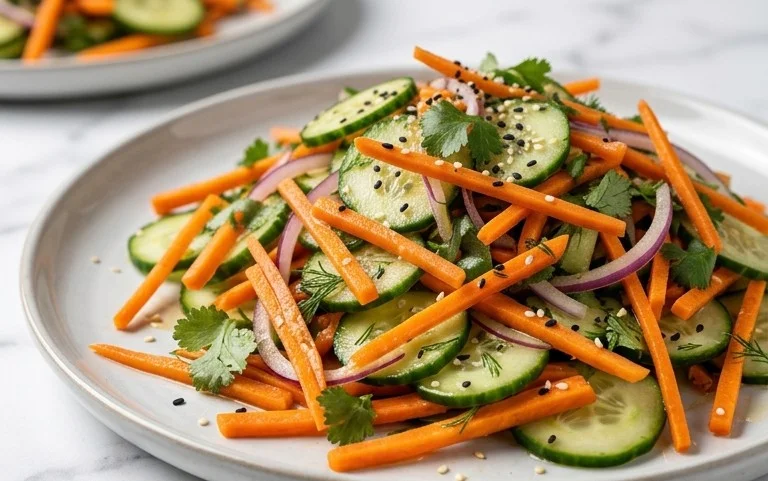 Cucumber Carrot Salad