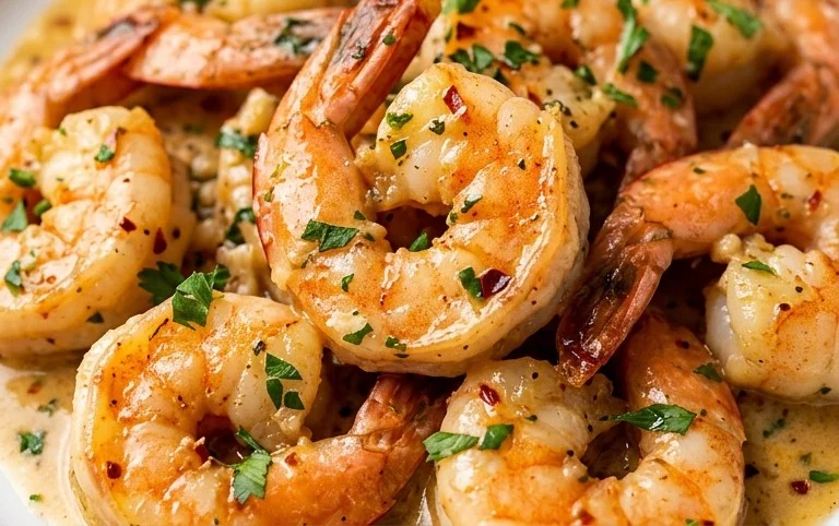 Creamy Garlic Shrimp
