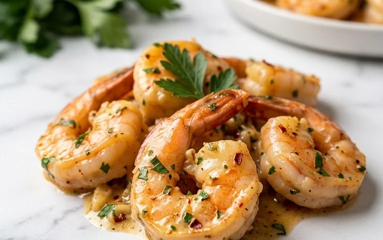 Creamy Garlic Shrimp