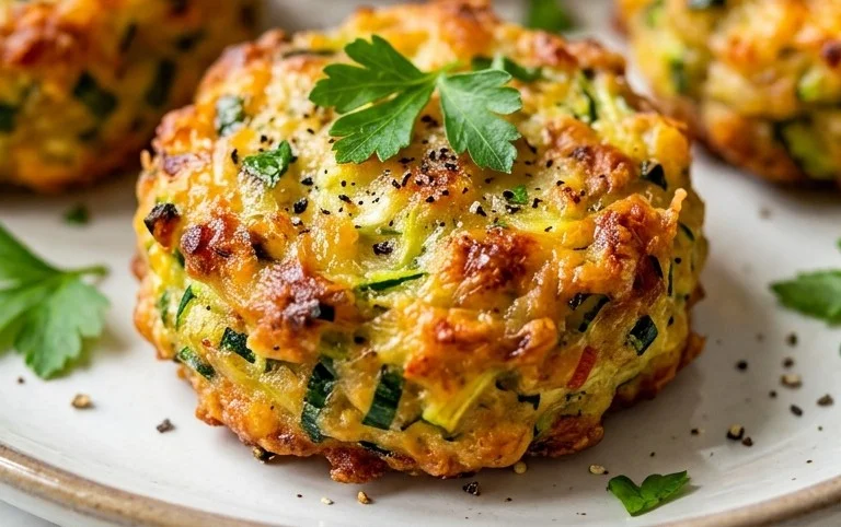Zucchini Garlic Bites