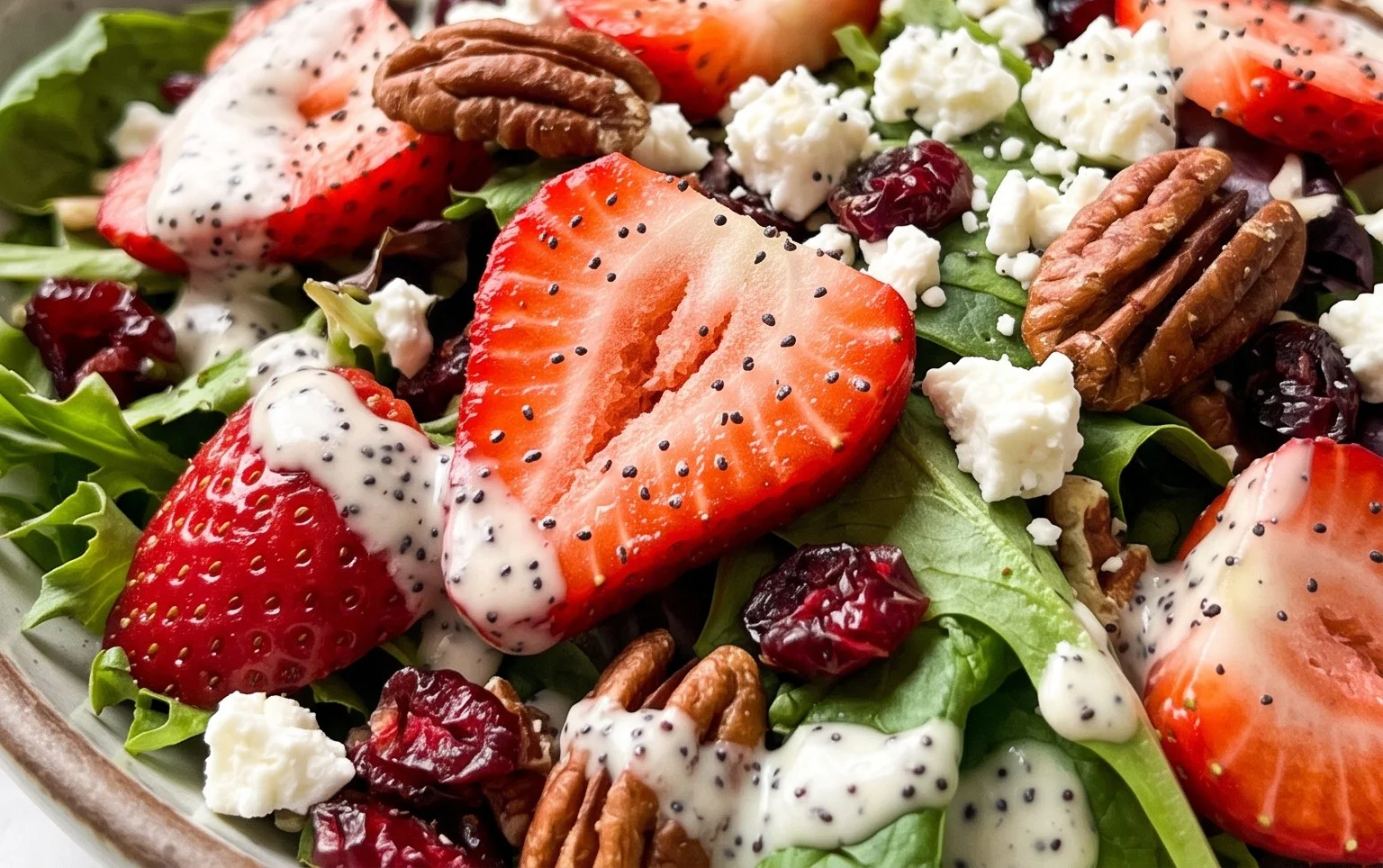 Strawberry Crunch Salad