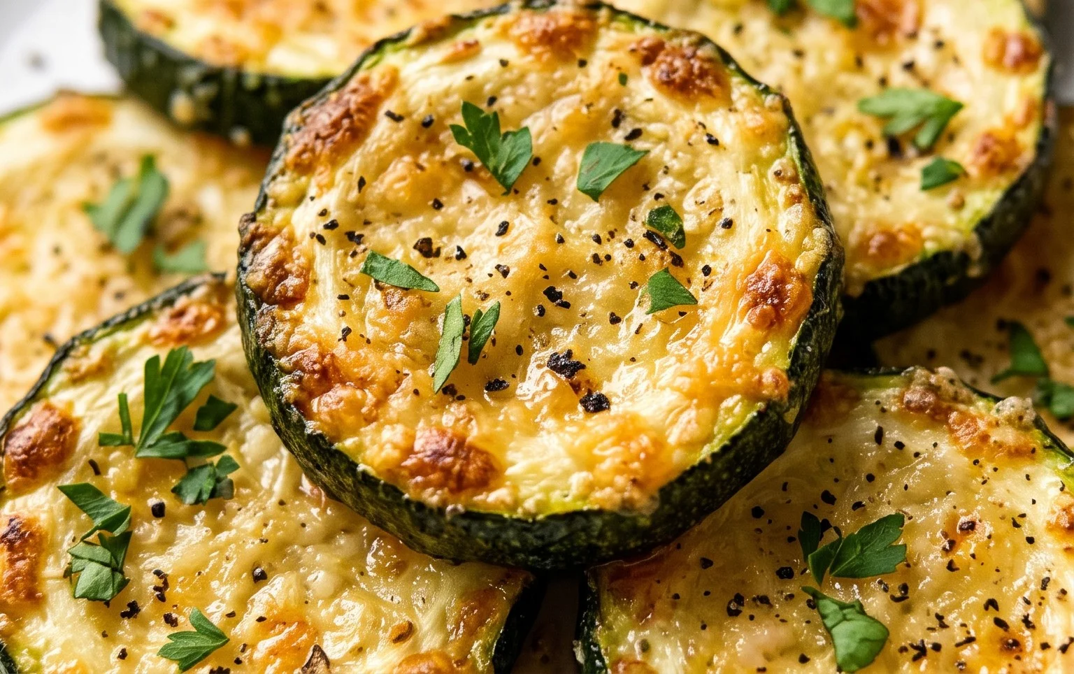 Baked Parmesan Zucchini