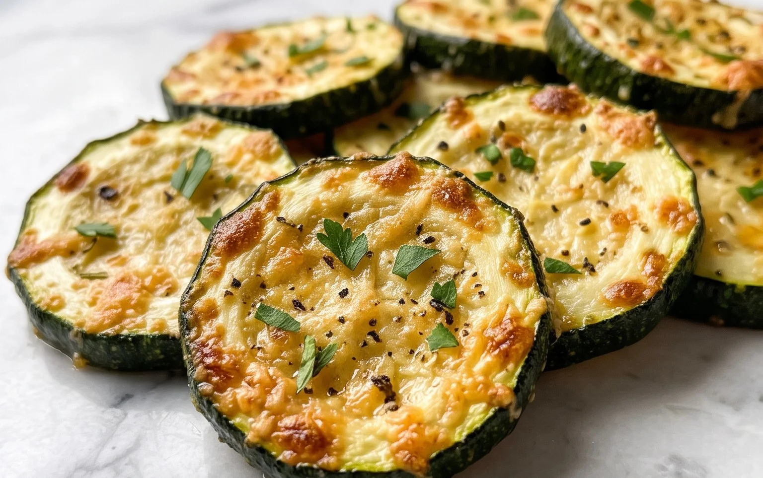 Baked Parmesan Zucchini