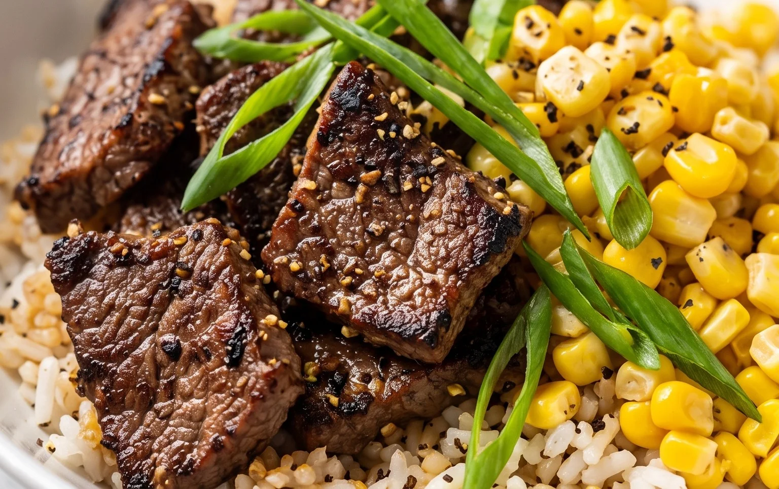 Beef Pepper Rice Bowl is a delicious meal option.
