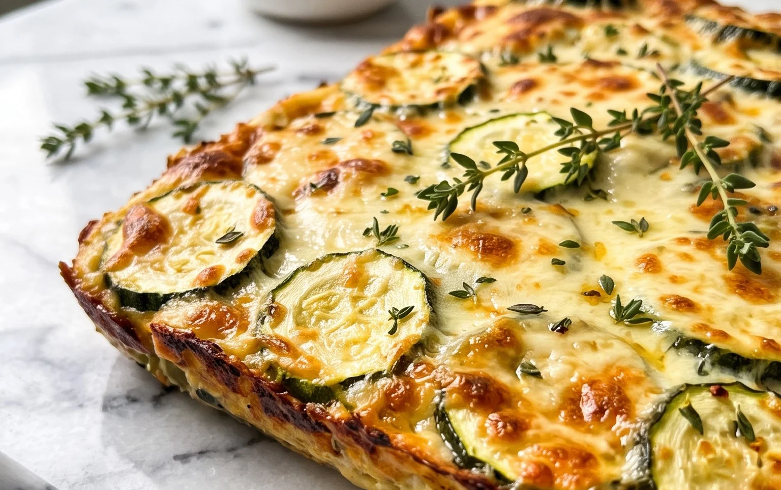 Baked Zucchini and Cheese
