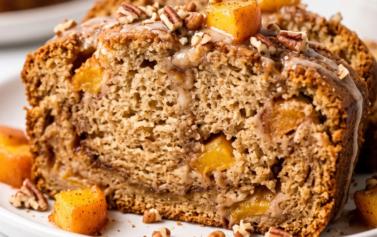 Spiced Peach Bread