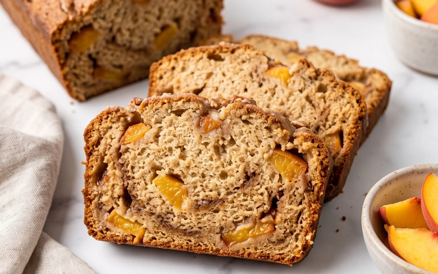 Spiced Peach Bread