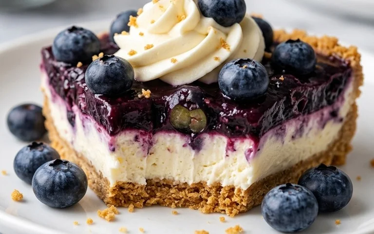 No-Bake Blueberry Yum Yum