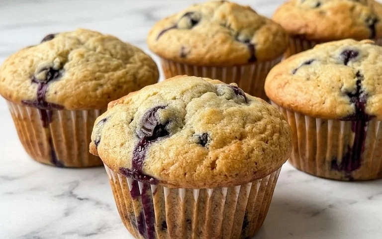 Homemade Blueberry Muffins
