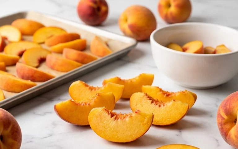 Freezing Peaches, How to Easily Freeze Peaches
