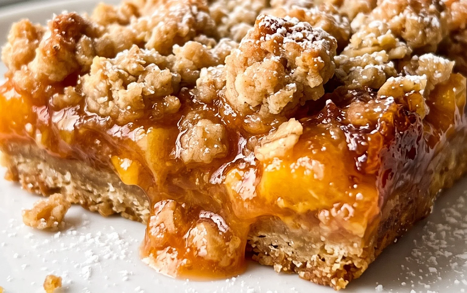 Fresh Peach Crum extractb Bars