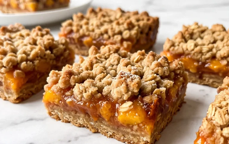 Fresh Peach Crum extractb Bars