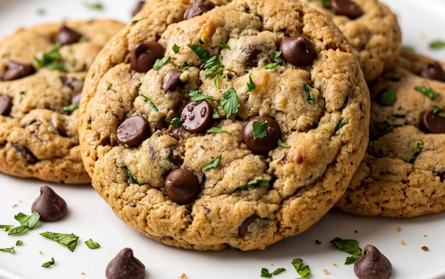 Zucchini Chocolate Chip Cookies