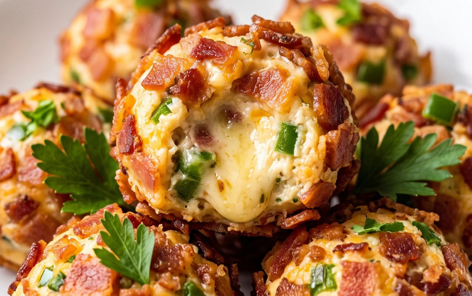 Beef Bacon Jalapeño Popper Cheese Balls
