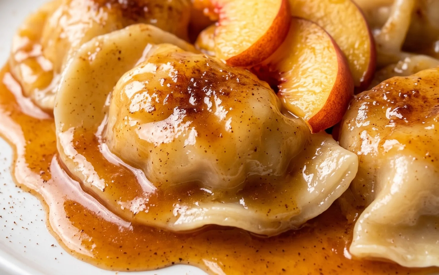 Peach Dumplings