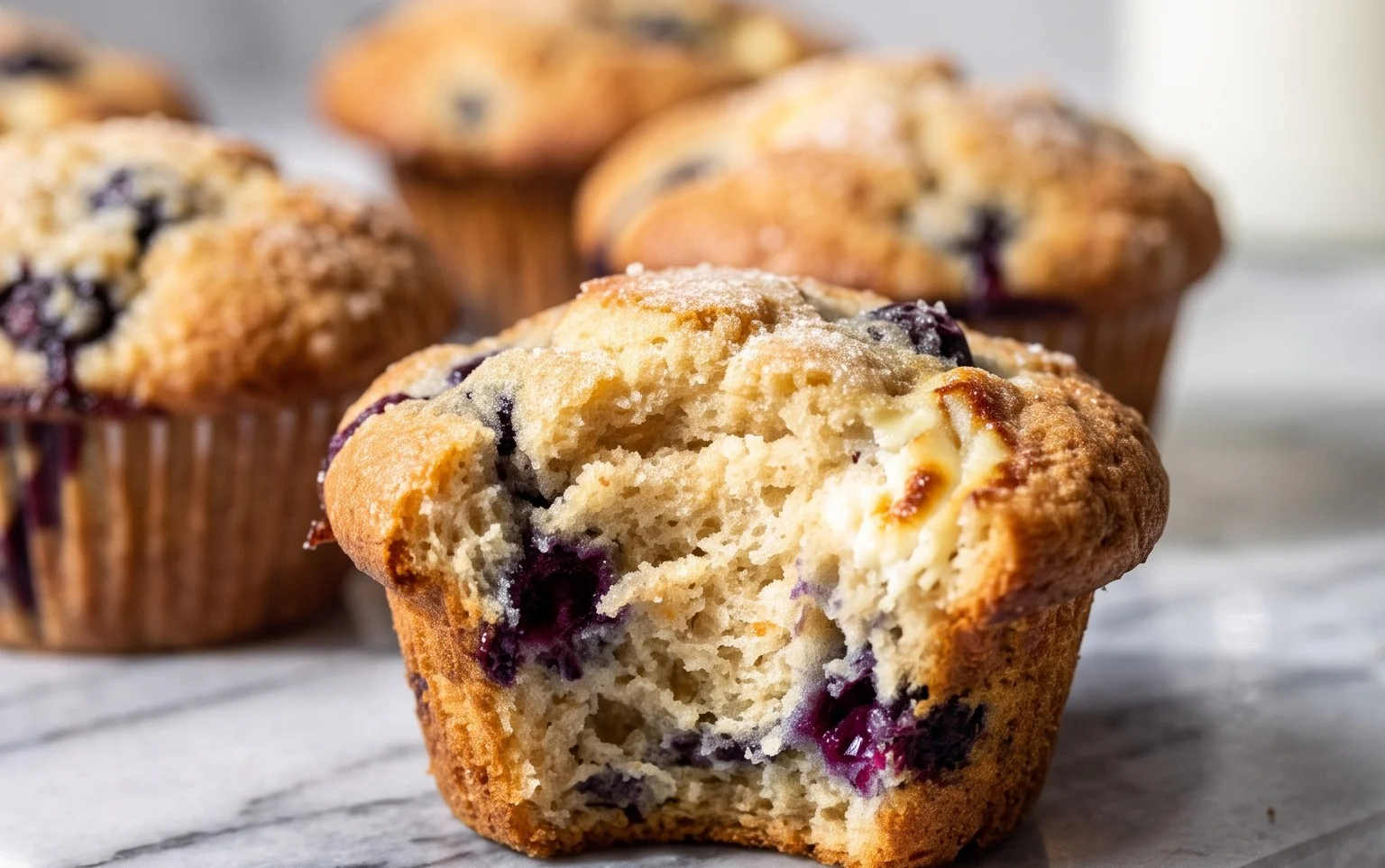 Berry Cream Cheese Muffins