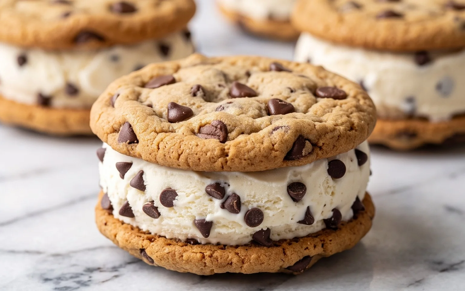 Cookie Ice Cream Sandwiches (Like a Chipwich!)