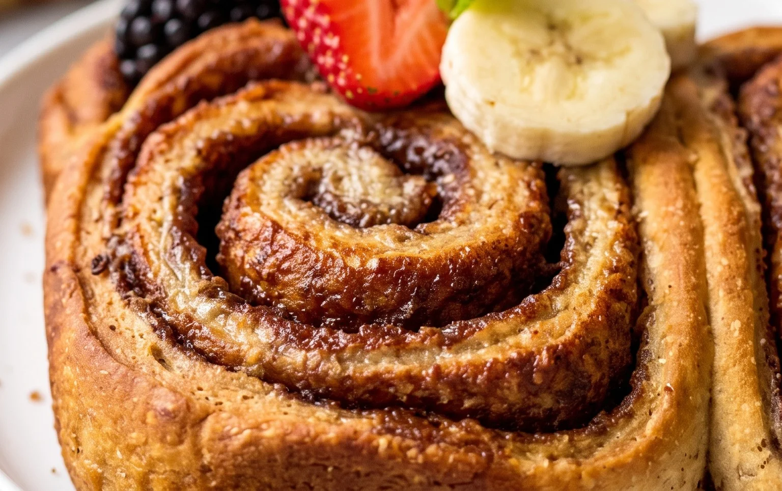 Cinnamon Roll Banana Bread