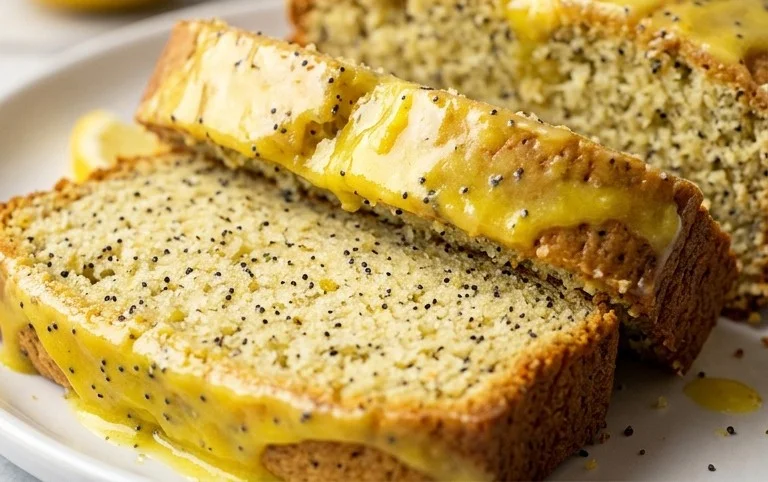 Easy Lemon Poppy Seed Zucchini Bread