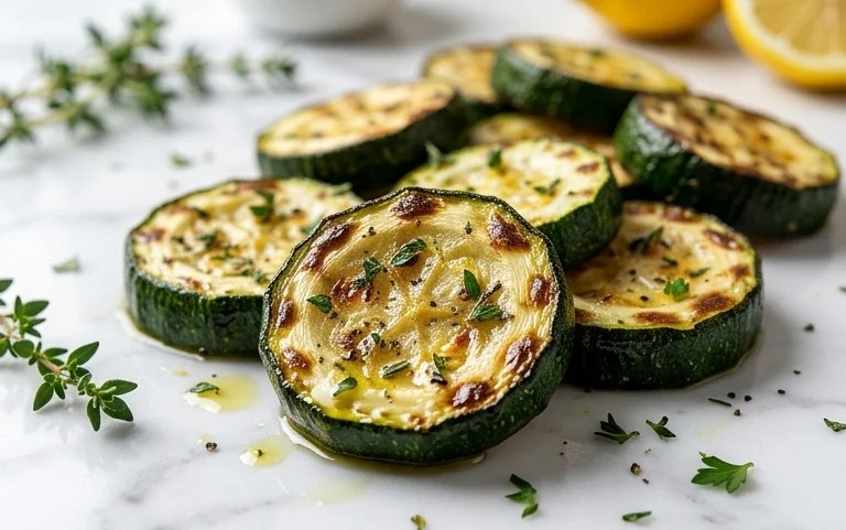 Simple Herb-Infused Roasted Zucchini Recipe